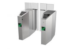 China SUS Staniless Steel Anti-Tailing Intelligent Access Control Gate Cards Reader Sliding Turnstile supplier