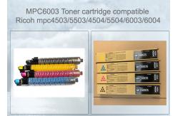 China Laser Toner Cartridge Mp C6003 Toner Compatible Mp C5503 Mpc4503 Printer supplier