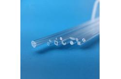 China 1100 Degree Quartz Glass Tubes Double Holes Four Holes Six Holes Multi Holes supplier