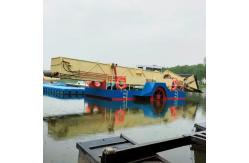 China 88kw Large Capacity Aquatic Weed Harvester For Water Weed Harvesting supplier