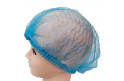 China PP Non Woven Disposable Head Cap Bouffant Strip Clip Cover Dust Proof supplier
