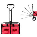 Retractable Handle Stall Folding Car For Outdoor Camping for sale