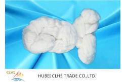 China 100 Percent Poly Polyester Twisted Yarn In Hank , Optical White Polyester Staple Yarn supplier