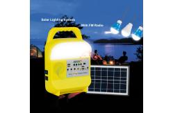 China Solar Home Lighting System With Solar Panel 3PCS LED Solar Bulbs Kits supplier