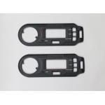 Customized Plastic Injection Molding Parts Black ABS Plastic Shell for sale