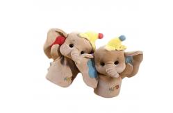 China Elephant Glove Doll Plush Hand Puppet Plush Toys Soothes Baby To Sleep supplier