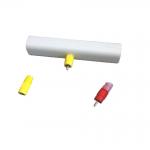 Yellow Automatic Poultry Nipple Drinker Chicken Drip Waterer