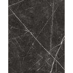 Customized Black Imitation Marble ABA SPC Flooring 4mm - 6mm for sale