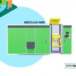 Restaurant 2000KG Municipal Waste Recycling Plant Urban Organic Waste Composting Machine for sale