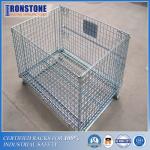 High Quality Customized Adjustable Wire Mesh Steel Warehouse Storage Shelves for sale