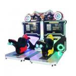 Rev Up Your Fun with Our Age 3 Years Simulation Racing Game Machine Picture Included for sale
