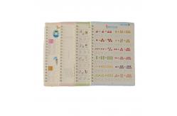 China Hot Stamping Hard Cover Book Printing For School Reusable Writing Copybook supplier