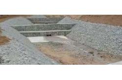 China Plated Galfan Stone Cage Wire Mesh Plastic Reinforced Gabion supplier