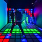Super Grid Game Pixel 30x30cm Interactive Light Vloer Lava Active Game Led Floor for sale