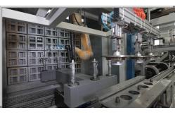 China Brake Disc Spraying Coating And Heating Line High Efficient Intelligent Design supplier