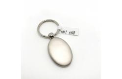 China Convenient Metal Keychain Holder with Zinc Alloy Construction supplier