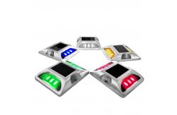 China 100*100*20mm Aluminum Square Reflective Road Stud for High Reflection supplier