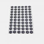 3d Circle Clear Epoxy Dome Stickers Labels PP PVC PET Led