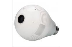 China 1080p 3mp E27 Base Camera Light Bulb 360 Degree Viewing supplier