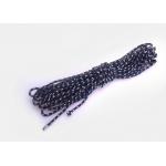 3mm / 4mm Inelasticity Strong Non Elastic Cord Nylon Braided Rope Coated Finishing for sale