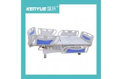 China Adjustable Blue Electric Hospital Nursing Bed 770mm Five Function With Cover supplier