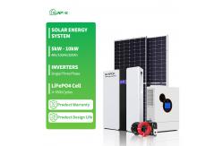 China 10kw Full Set Hybrid Offgrid System 15kw 5kw Rooftop Solar Power System supplier