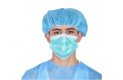 China Ultra Soft Biodegradable Antibacterial Face Mask Earloop Style Easy Wearing supplier