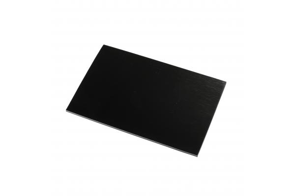 Multipurpose Brushed Black Aluminum Sheet Fireproof Lightweight