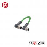 2 Pin M12 Pvc Molded Male Female Waterproof Cable Connector for sale