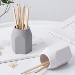 Silicone Waterproof Pencil Holder For Desk Simple Modern Minimalist Makeup Organizer Shool Office Supplies For Home Kids for sale