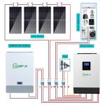 Home Energy Storage Hybrid Solar System Kit PERC Panel Type for sale