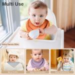 Soft Triangular Muslin Cotton Bibs Infant Feeding Bib For Unisex Baby