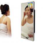 Wall Mounted Android 4.4 450nits 43 LCD Advertising Mirror Player for sale