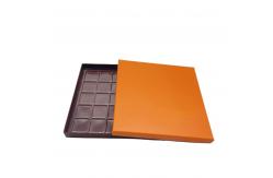 China Elegant Paper Box Chocolate Gift Packing Box 10Pcs With Plastic Clear Inner supplier