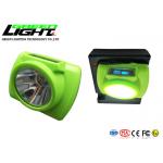 OLED Screen ABS 13000lux IP68 Rechargeable LED Headlamp for sale