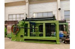 China Galvanized Galfan Gabion Box Machine With Low Friction supplier