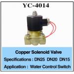 Commercial  3/4 Inch 1 Inch Brass Water Solenoid Valve for sale