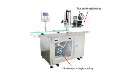 China Provided Video Outgoing-Inspection Automatic Top and Bottom Surface Labeling Machine supplier