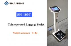 China Smart Connected Electronic Luggage Scale , Multi Languages Heavy Duty Luggage Scale supplier