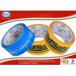 Logo Printed Packaging Tape / Heavy Duty Adhesive Sealing Tape