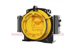 China 800kg Lift Spare Parts Elevator Gearless Traction Machine Low Noise supplier