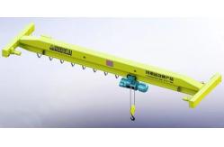 China 3T Single Girder Overhead Crane For Electric Traveling Rail supplier