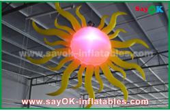 China Fire - proof Inflatable Lighting Decoration , Nylon Cloth LED Lighting Ball supplier