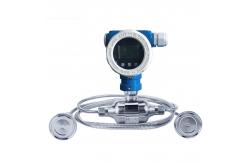 China Capacitive Double Flange Differential Pressure Transmitter Liquid Crystal Display supplier