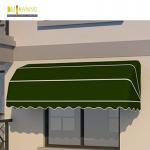 European Stype Outdoor Canopy Awning Aluminium Retractable Window Awning for sale