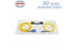 China High Reliability FTTH Distribution Box PLC Splitter For Passive Optical Network supplier