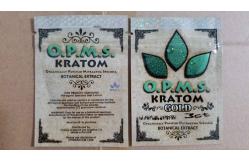 China Custom kratom herbal incense packaging / 3ct OPMS capsules kratom bag supplier