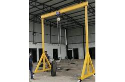 China Trackless Electric Gantry Crane Exceedingly High Stability supplier
