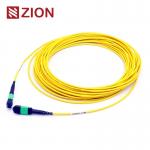 24 Fibers MTP Patch Cord Female To Female Singlemode 3.0mm LSZH for sale