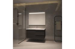 China Intuitive Touch Large Led Bathroom Mirror Moisture Proof For Hotels supplier